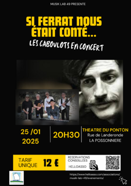 Affiche - Hommage a Jean Ferrat